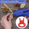 thumbnail image 3 of Sylvtty Hot Melt Glue Stand Storage Holder Non-Slip Base Design High Stability Portable Hot Melt Glue Organizer, 3 of 7