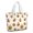 White Halloween Jack, variant on Tote Bag for Women - Pastel Halloween Pattern Shoulder Bag - Large Utility Work Duffle Bag with Zipper Handbag for Travel, Work, Sprots