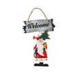 thumbnail image 2 of Fiudx Adorno Navideño de Resina, Colgante de Ángel Muñeco de Nieve Pintado, Decoración Colgante Antigua, Acogedora Decoración para Chimenea, Accesorio Festivo para Árbol, Ambiente Festivo, 81,5 G de, 2 of 7