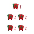 thumbnail image 2 of Yuarrent Banderines caprichosos para celebraciones de fiestas y cumpleaños, patrones exquisitos, suministros de tela para fiestas, árbol hueco Type2 NO2, 2 of 6