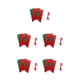 thumbnail image 2 of Yuarrent Banderines caprichosos para celebraciones de fiestas y cumpleaños, patrones exquisitos, suministros de tela para fiestas, árbol hueco Type2 NO2, 2 of 6