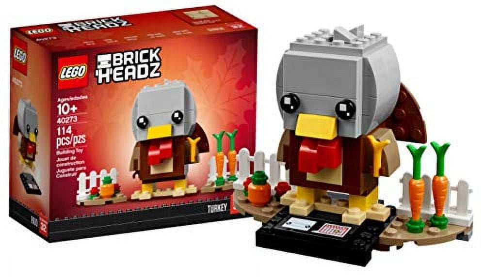 LEGO BrickHeadz Thanksgiving Turkey 40273 Building Set (114 Pieces)