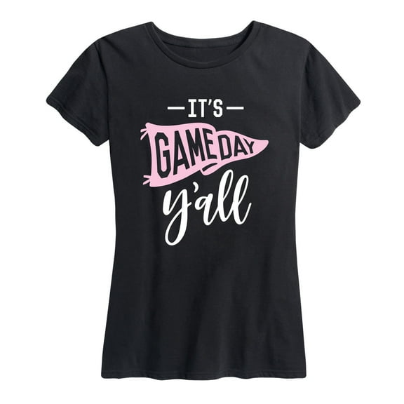 Instant Message - It's Gameday Y'all - Women's Short Sleeve Graphic T-Shirt