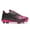 BLACK | PINK, variant on New Balance 4040V6 Youth Low Molded Baseball Cleats