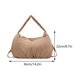 thumbnail image 2 of Bolso acolchado de invierno para mujer bolso de hombro de gran capacidad elegante para uso diario en la oficina, 2 of 9