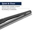 thumbnail image 4 of Unique Bargains 355mm 14' Car Rear Windshield Wiper Blade Arm Set for 06-12 Hyundai Santa Fe Black, 4 of 7