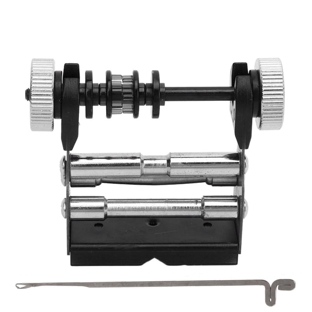 Herramienta de tiro con arco con hebilla ajustable para crear cuerdas con precisión Plantilla para colocar cuerdas de arco de metal y silicona para arcos tradicionales
