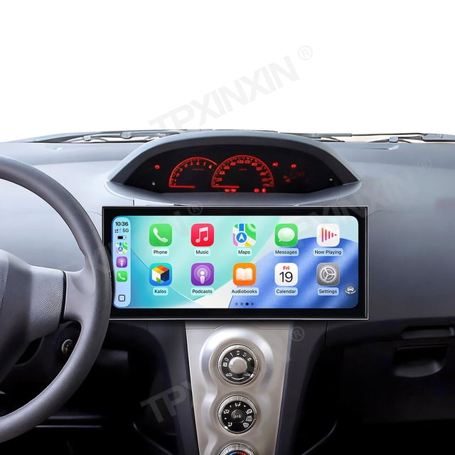 TPXINXIN 15.8 inch Android 15 Car Radio For Toyota Yaris 2005-2011 HD Multimedia Video Player Navigation GPS DVD 4G DSP Stereo Bluetooth