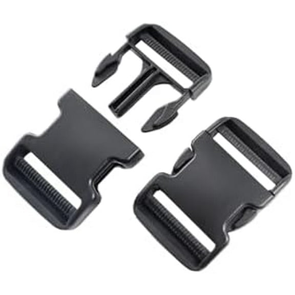 Quick Release Buckle 2 inch,2 Packs Backpack Replacement Plastic Snap Buckles Clips Clasp 2" for Parachute Strap Bag$$Other