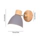 thumbnail image 3 of Aplique LED, lámpara decorativa de fondo, personalizable, moderna, para dormitorio, sala de estar, ajustable, de metal, base de madera, luz cálida, para oficina, 2 niveles,Wsvlmg, 3 of 9