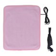 thumbnail image 1 of Usb Heating Pad 3 Temperature Gears Keep Warm Shoulder Neck Leg Waist Heated Mat With Timing Pink, 1 of 4