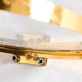 thumbnail image 6 of XIBUFE 2026 New Wall Mounted Gold Glass Floating Shelves Display Ledge Shelves,Bathroom Corner Shelf Simple Home Decor Shelf for Flowers Wall Shelves Decorative, 6 of 6