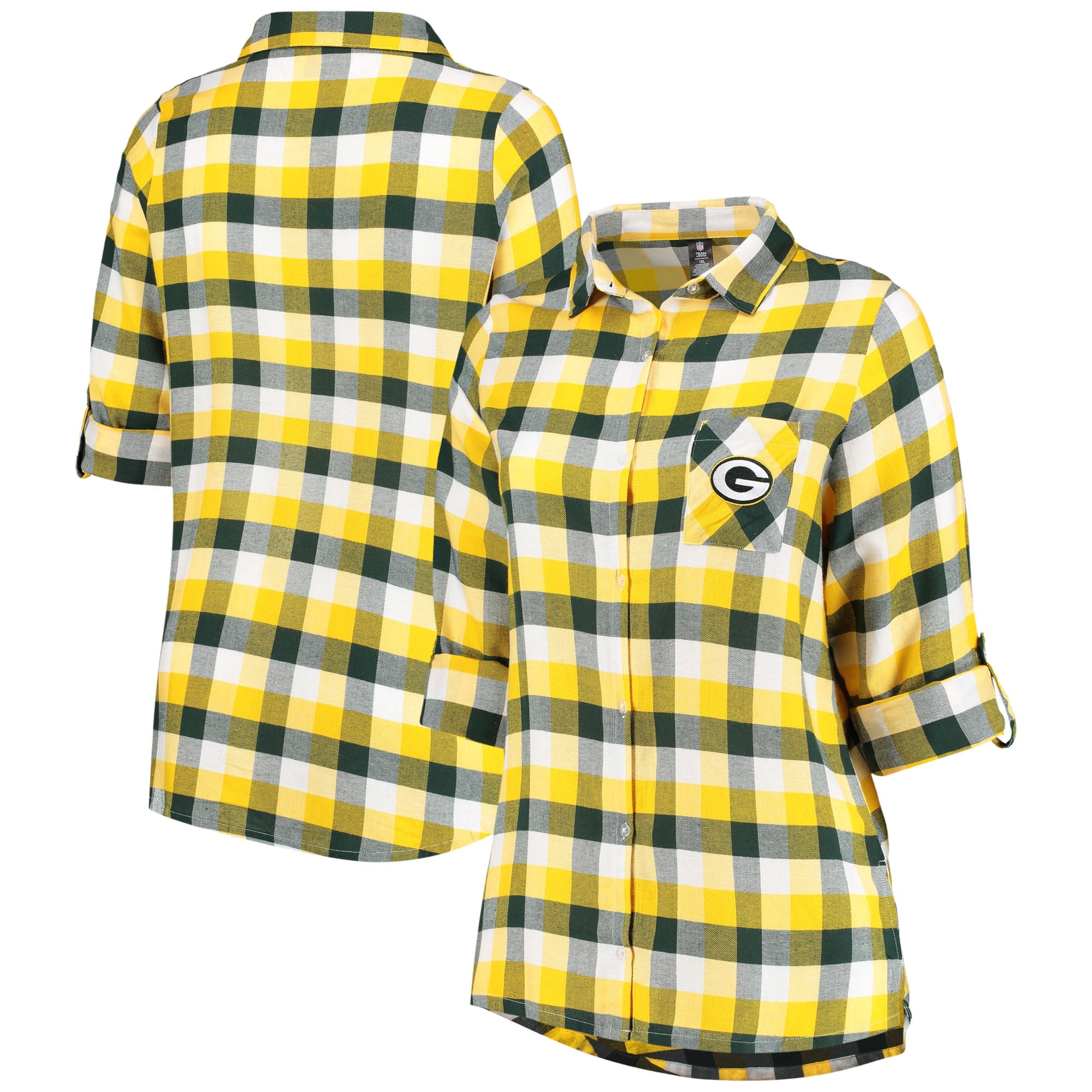 green bay packers flannel shirt