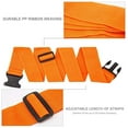 thumbnail image 2 of HAHADAXA Longue Sangle de Bagage pour Valise (Orange), 2 of 7