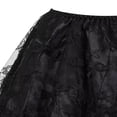 thumbnail image 4 of Women Gothic Skirt Classic Layered Short Lace Skirts Black XXS, 4 of 4