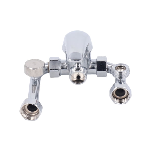 Calentador De Agua Eléctrico De Cobre, Válvula Mezcladora, Montaje En Superficie, Curva En U, Interruptor Frío Y Caliente, Grifo De Ducha, Entrada De Agua, Piezas Universales