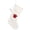 B, variant on Vixolx 17” Pet Dog Paw Christmas Stockings Fleece with Super Soft Knitted Wool Cuff Embroidered Pet Paw Classic Personalized Xmas Stocking Decoration for Home Holiday Decor on Clearance