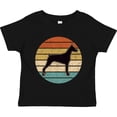 thumbnail image 3 of Inktastic Doberman Dog Retro Sunset Boys or Girls Toddler T-Shirt, 3 of 5