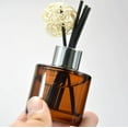 thumbnail image 4 of TOPWEL 2PCS 50ml/1.6oz Glass Diffuser Bottles, Amber, Stemless, Aromatherapy Storage, DIY Replacement Reed Diffuser Sticks, Decor, 4 of 7