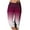 Red, variant on Womens Capri Pants Athletic With Pockets Workout Capris Lounge Joggers Pull On Elastic Waist Sweatpants Athletic Cropped Pants Soft Stretchy Yoga Capris Gradient Color Blue