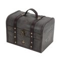 thumbnail image 4 of Caja de almacenamiento de Madera vintage Zhivalor gris antiguo con bloqueo de contraseña, 4 of 8