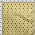 thumbnail image 4 of oneOone Cotton Jersey Beige Fabric Honey Bees With Hexagon Texture Craft Projects Decor Fabric Printed By The Yard 58 Inch Wide, 4 of 4