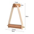 thumbnail image 5 of Mraoon Portarrollos de Papel higiénico de Dos Piezas, Portarrollos de Madera para Papel higiénico Portarrollos Creativo de Pared, 5 of 5