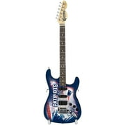 Woodrow Guitars NFL 10-In Mini Guitar Collectible New England Patriots