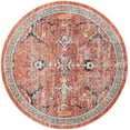thumbnail image 2 of Rugs.com Lola Collection Rug – 7 Ft Round Brick Red Medium Rug Perfect For Kitchens, Dining Rooms, 2 of 3