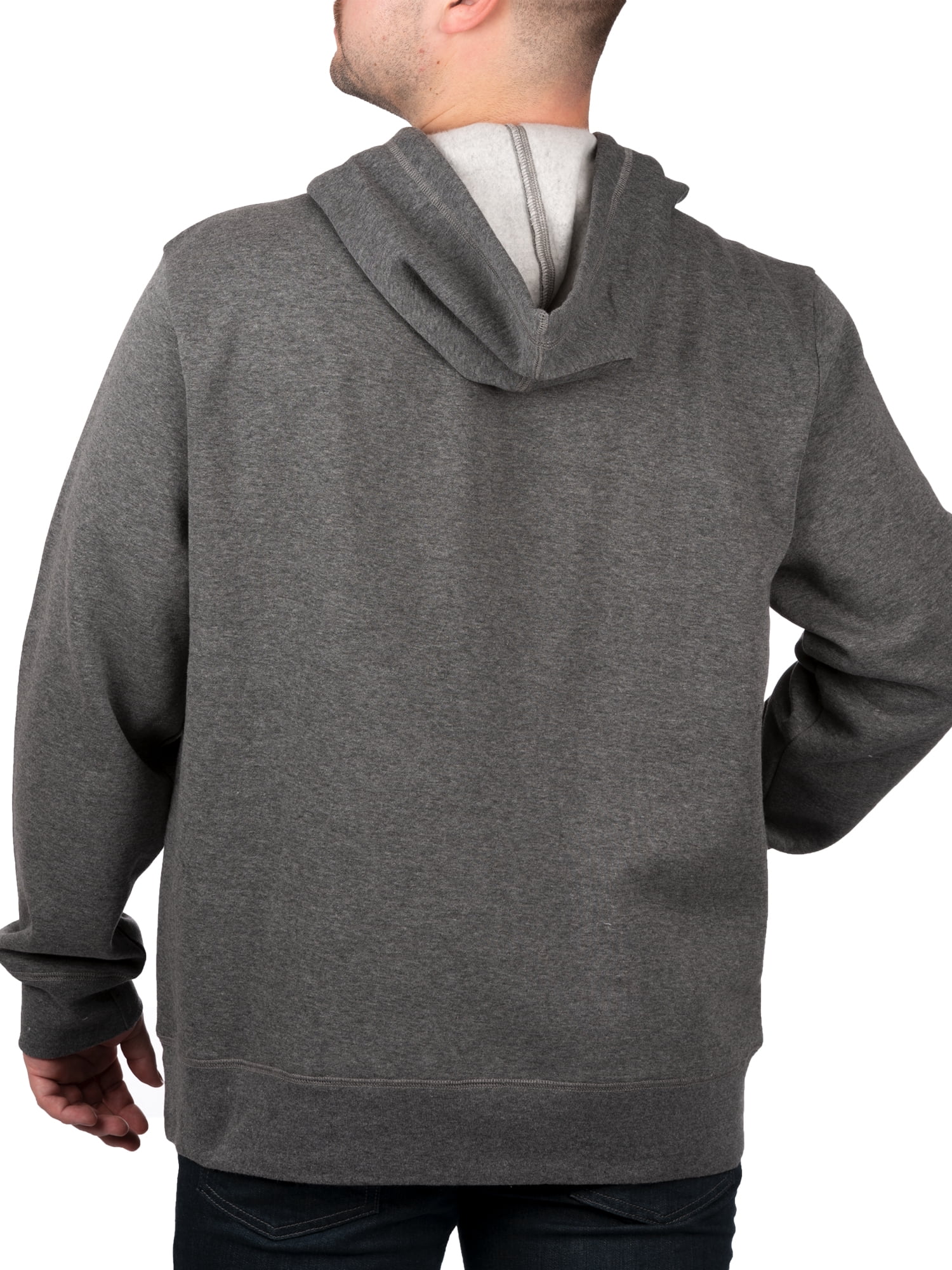 Realtree Charcoal Antlers Logo V2 Men Graphic Hoodie
