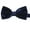 Navy Blue, variant on Mens Smooth Satin Feel Formal Bow Tie, Pre-Tied