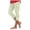 Z1-Light Yellow, variant on vigerkar Capri Leggings for Women Cropped Pant Fashion Flower Print Capris Summer Elastic Waist Soft Stretchy Pants (Light Green, M)