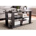 thumbnail image 1 of Baxton Studio Baxton Studio Jolie Table Basse Moderne et Contemporaine Finition Wengé Marron, 1 of 4