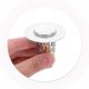 thumbnail image 5 of Houderco 2Ud Tapón Para Desagüe De Lavabo Con De Inoxidable Para Universal Color Plateado, 5 of 8