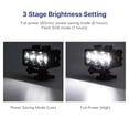 thumbnail image 4 of High Power Diving LED Light for Sports Action Cam, 40m Waterproof 300 LM Dimmable Rechargeable Underwater Night Light w/ Mount Kit for GoPro 6/5/Session/4/3+/2, SJCAM, Yi Action Cam, 4 of 7