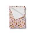 thumbnail image 2 of Baby Soft Flannel Fleece Blanket, Infant Toys Teddy Bears and Ducks with Shoes and Socks on a Pastel Background, Cozy Plush for Indoor and Outdoor Use, 50" x 70", Multicolor, by Ambesonne, 2 of 6