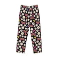 thumbnail image 4 of Xecao Rainbow Flowers Men's Straight Lounge Pajama Pants: The Ultimate in Comfortable Sleepwear, 4 of 9