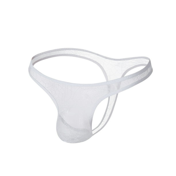 Mens Underwear Boxer Briefs Underwear Thong Underpants Lace Panties