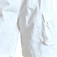 thumbnail image 5 of Atogsazn Kids Boys Cargo Jogger Shorts Childrens Casual Athletic Wide Leg Short Pants with Pocket Gym Short Pants White 12-13 Years Fashion, 5 of 7