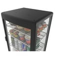 thumbnail image 4 of Koolmore LED Metal Countertop Refrigerator Display Case in Black/Silver, 4 of 7