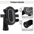 thumbnail image 3 of COMPUKAS Tripod Cell Phone Holder Attachment for Live Streaming Vlogging with Stable Grip Adjustable Clip 1Pack, 3 of 8