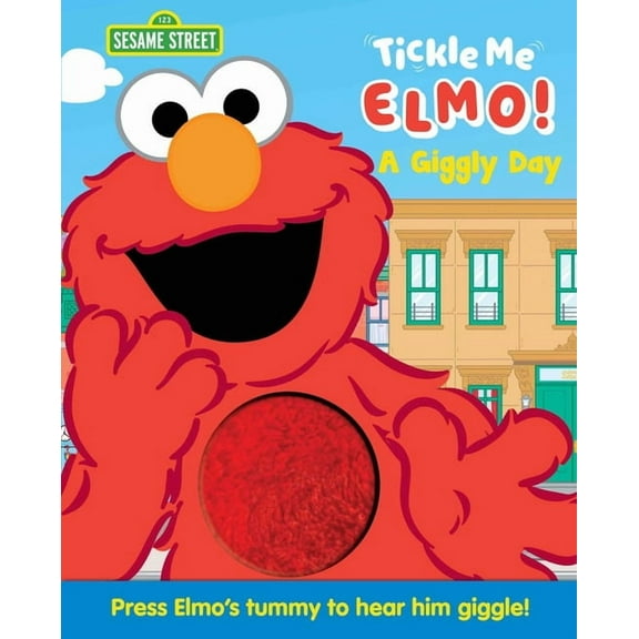 Sesame Street: Tickle Me Elmo: A Giggly Day, (Board Book)