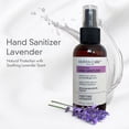 thumbnail image 2 of Olivia Care Alcohol-Based Hand Sanitizer with Lavender Essential Oil, Moisturizing Hand Sanitizer Spray, Travel Size, 4 fl oz, 2 of 8