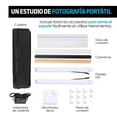 thumbnail image 2 of Caja de Luz para Fotografía Redlemon  Profesional LED 3 Fondos de Colores, 2 of 7