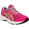 Children's ASICS GEL-Contend 6 GS Running Sneaker Pink Glo/Piedmont Grey 5 D