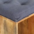 thumbnail image 5 of vidaXL Hall Bench 39.4"x13.8"x18.5" Solid Mango Wood, 5 of 9