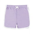 thumbnail image 5 of Hudson Baby Girl Shorts Bottoms 4-Pack, Pink Lilac, 6-9 Months, 5 of 6