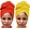 2pcs-orange and Yellow, variant on Head Wraps for Black Women Stretch Head Scarf Long African Hair Wraps Turban Headwraps Jersey Headbands