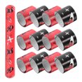 thumbnail image 3 of 24 Pcs Bracelets Slap pour Fête Enfants Bracelets Assortis Couleur Matériau PVC 8.7x1.2in, 3 of 8