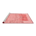 thumbnail image 2 of Ahgly Company Machine Washable Indoor Rectangle Abstract Red Modern Area Rugs, 2' x 5', 2 of 4
